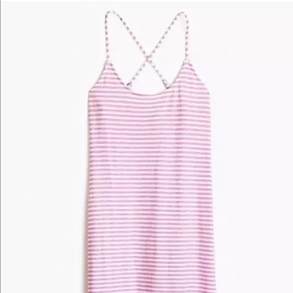 J. Crew | Dresses | Nwt J Crew Strappy Knit Midi Striped Dress | Poshmark
